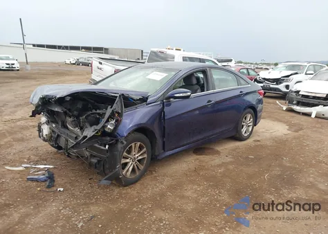 2014 Hyundai Sonata Gls из США, поврежденный, VIN 5NPEB4AC4EH947892